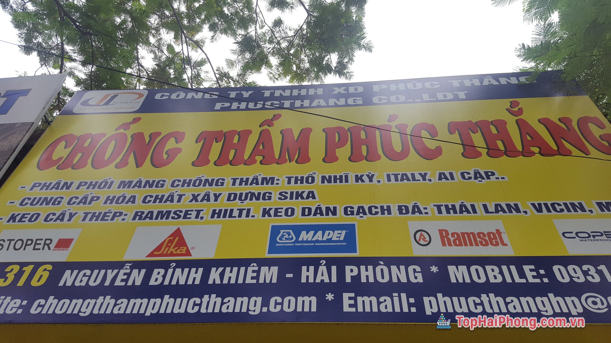 Phúc Thắng – Công Ty Chống Thấm Uy Tín Hải Phòng