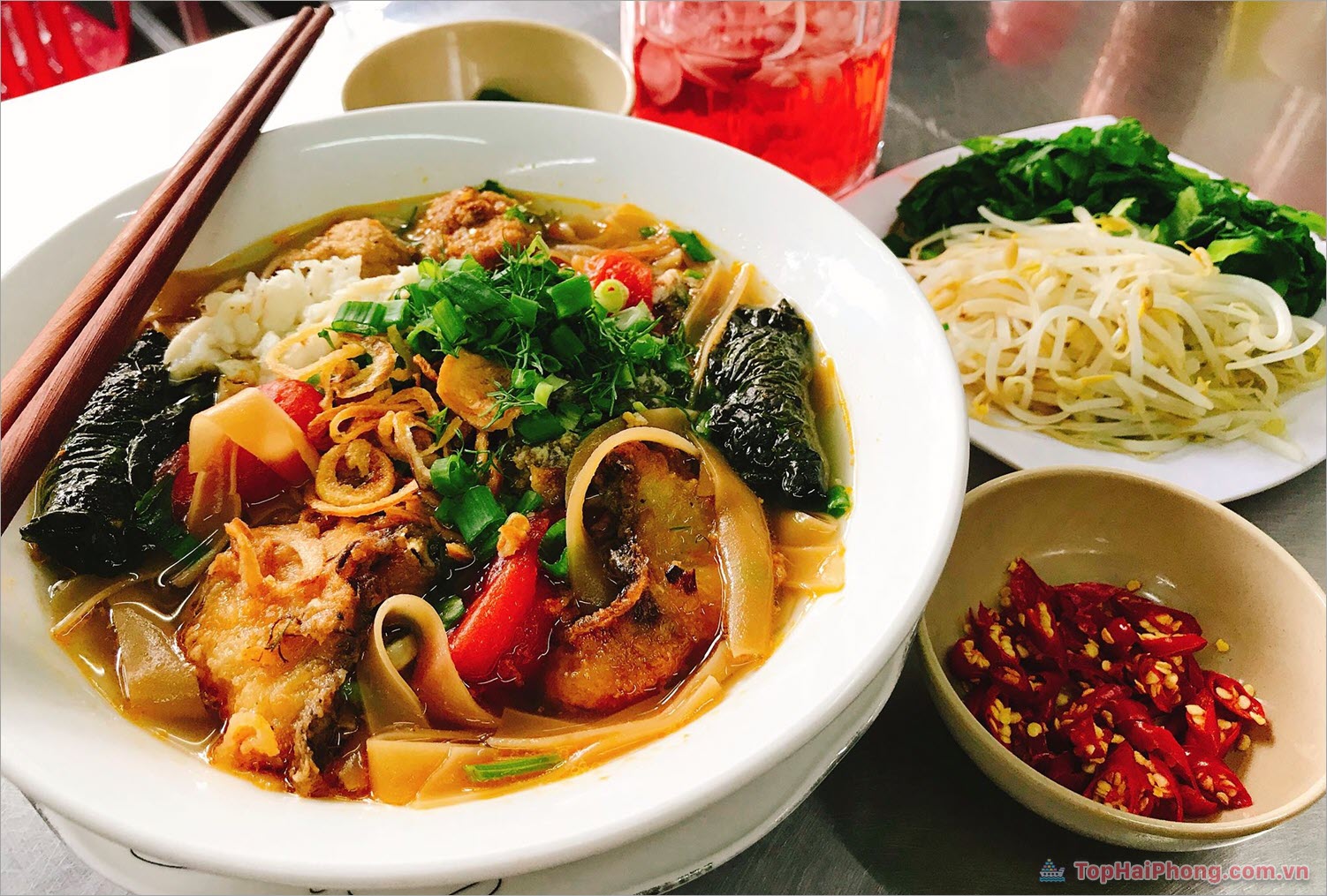 Bánh đa cua chị Hương Bánh đa cua chị Hương