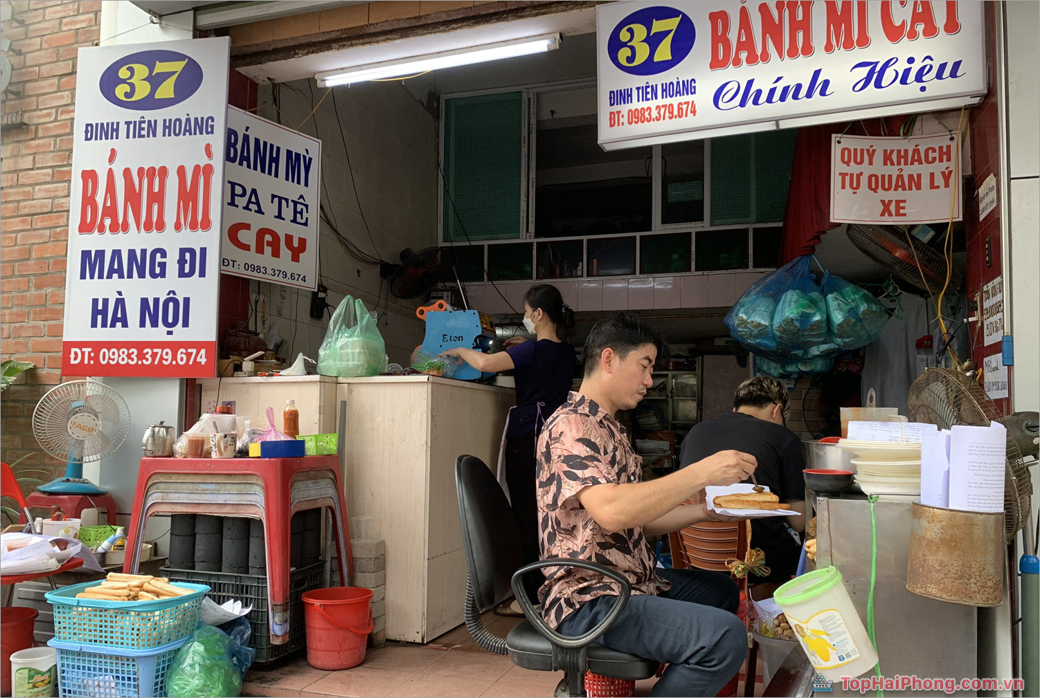 Bánh mì cay Đinh Tiên Hoàng Bánh mì cay Đinh Tiên Hoàng