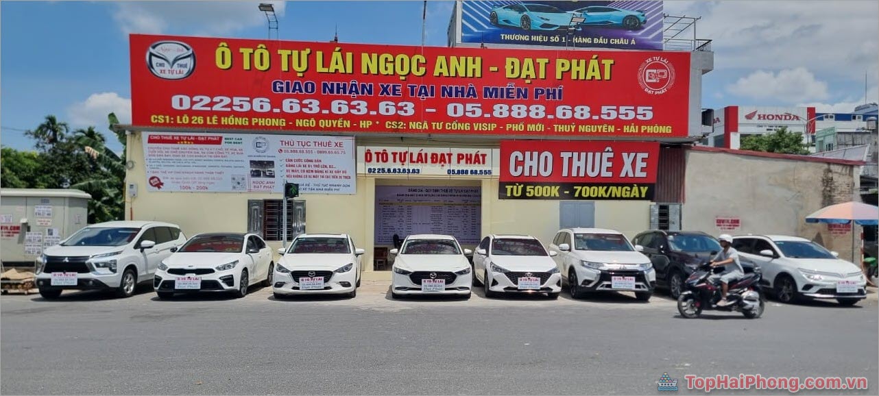 Dịch vụ thuê ô tô tự lái Ngọc Anh – Đạt Phát Dịch vụ thuê ô tô tự lái Ngọc Anh – Đạt Phát