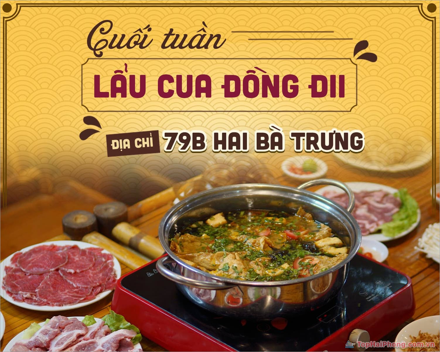 Lẩu Cua Đồng – Gỏi Cuốn Lẩu Cua Đồng – Gỏi Cuốn